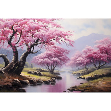Cherry Blossom Acrylic Canvas